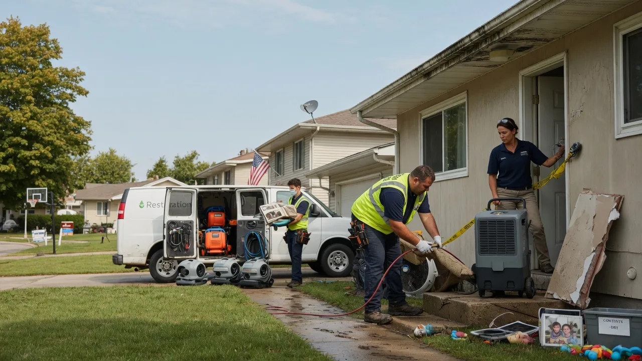 Water Damage Restoration in Burlington, NC near me
